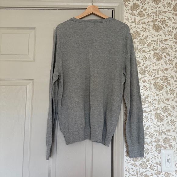 J.Crew Light Gray Crewneck Sweater Size L - Picture 3 of 6